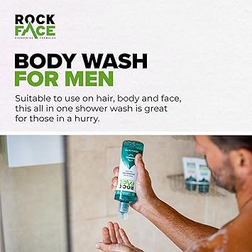 ROCK FACE جل استحمام روك فيس الأصلي 410 مل غسول للجسم برائحة الحمضيات المنعشة مناسب للشعر والجسم رائحة تدوم طويلاً عبوة من 2 - Image 5