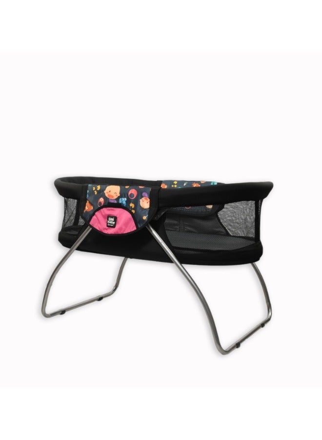 Uni baby Baby Cot bed all on board fuchsia - Image 3