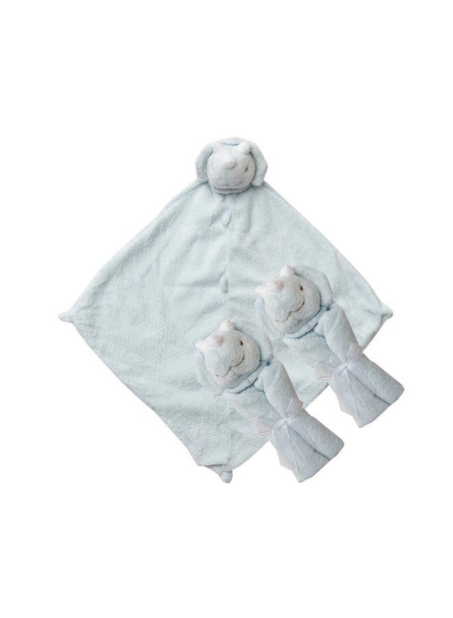 Angel Dear - Blue Dino Blankies Pair and A Spare 3 Piece Set - Image 2