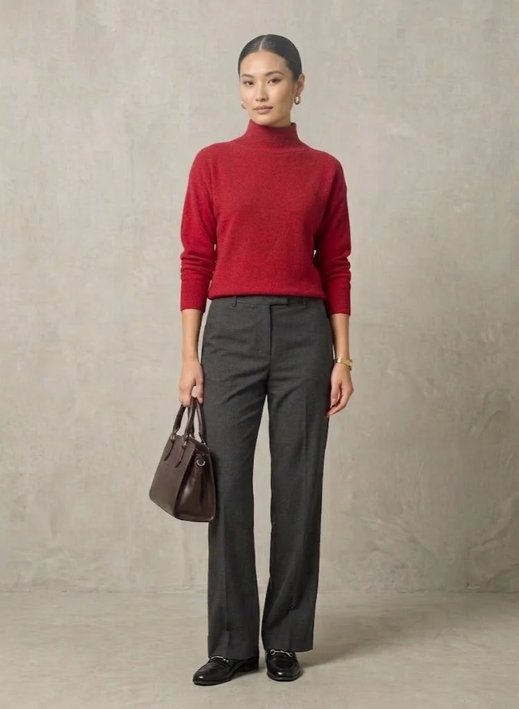 Ella Classic Turtle Neck Jumper