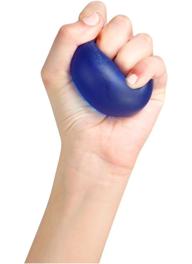 FLAMINGO Flamingo Gel Exercise Ball - Hard Blue  - Image 1