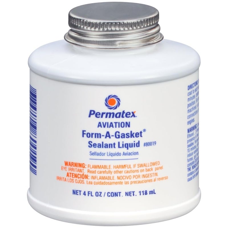 Permatex Permatex 80019 Aviation Form-A-Gasket No. 3 Sealant, 4 oz. 