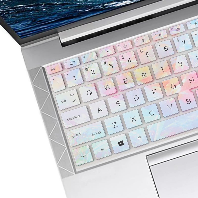 Keyboard Cover Design for 14" HP EliteBook 840 845 G7 G8 2022 2021 2020 New Notebook PC Model Accessories Keyboard Protective Skin-Color