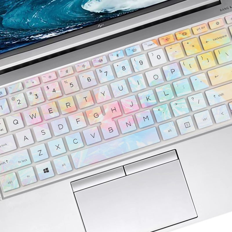Keyboard Cover Design for 14" HP EliteBook 840 845 G7 G8 2022 2021 2020 New Notebook PC Model Accessories Keyboard Protective Skin-Color