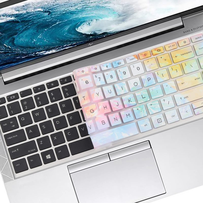 Keyboard Cover Design for 14" HP EliteBook 840 845 G7 G8 2022 2021 2020 New Notebook PC Model Accessories Keyboard Protective Skin-Color