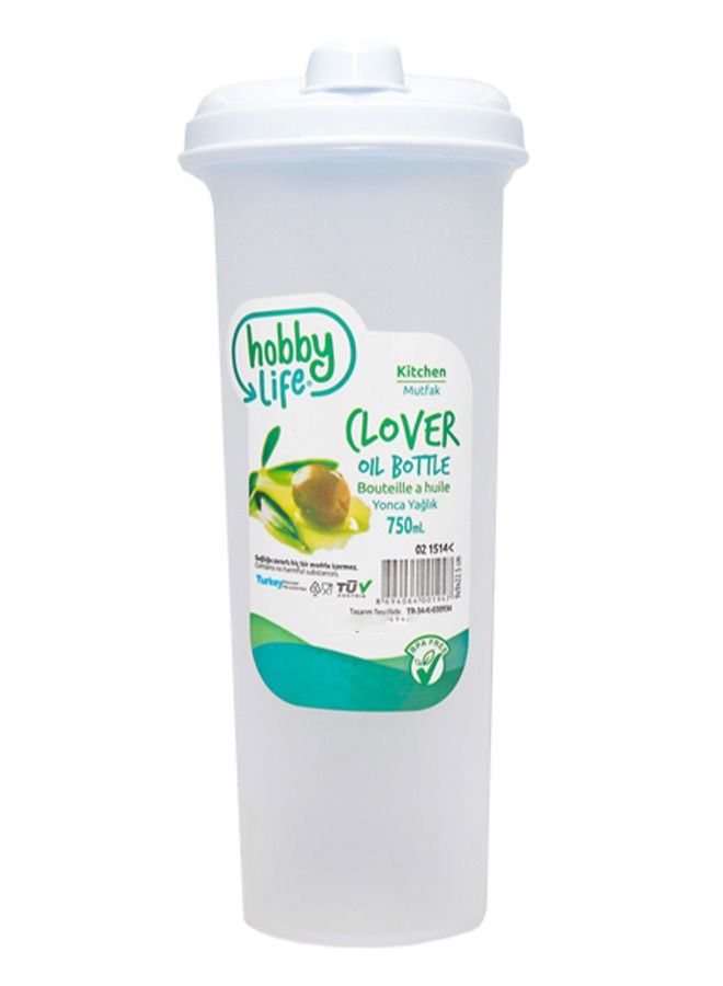 Hobby Life Clover Oil Bottle Multicolor 750ml - Image 1