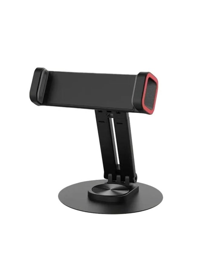 JMARY MK-63 360 Degree Rotating Base Foldable Desktop Stand for Phone / Tablet - Image 1
