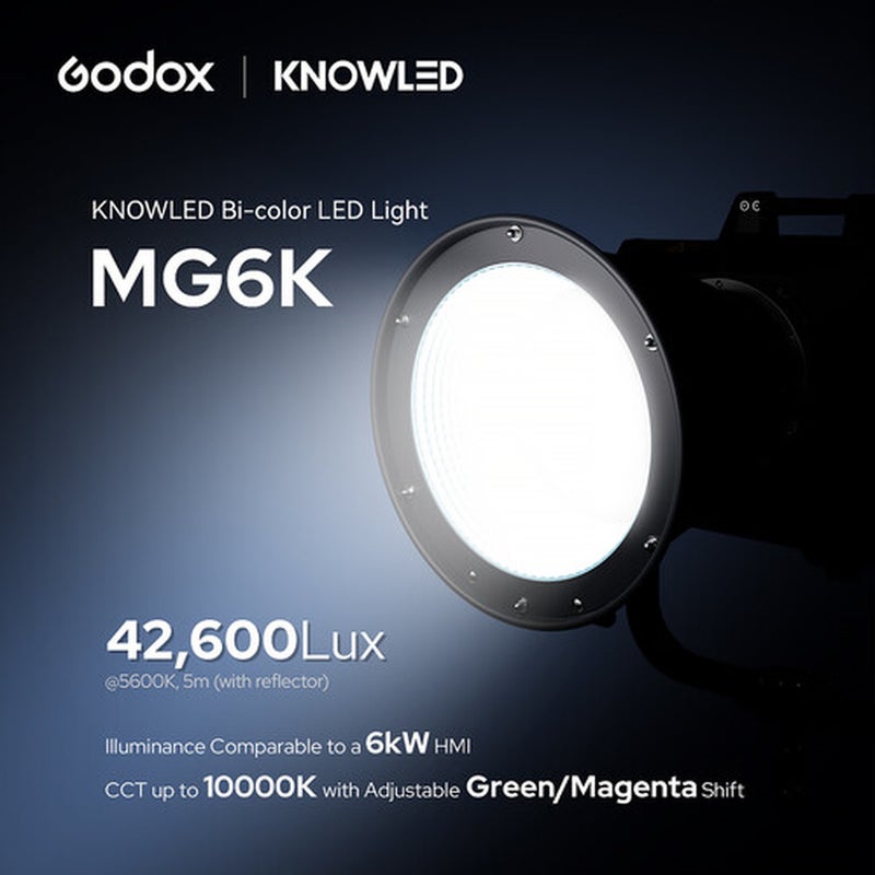 Godox KNOWLED MG6K Bi-Color LED 5000W COB - Image 3