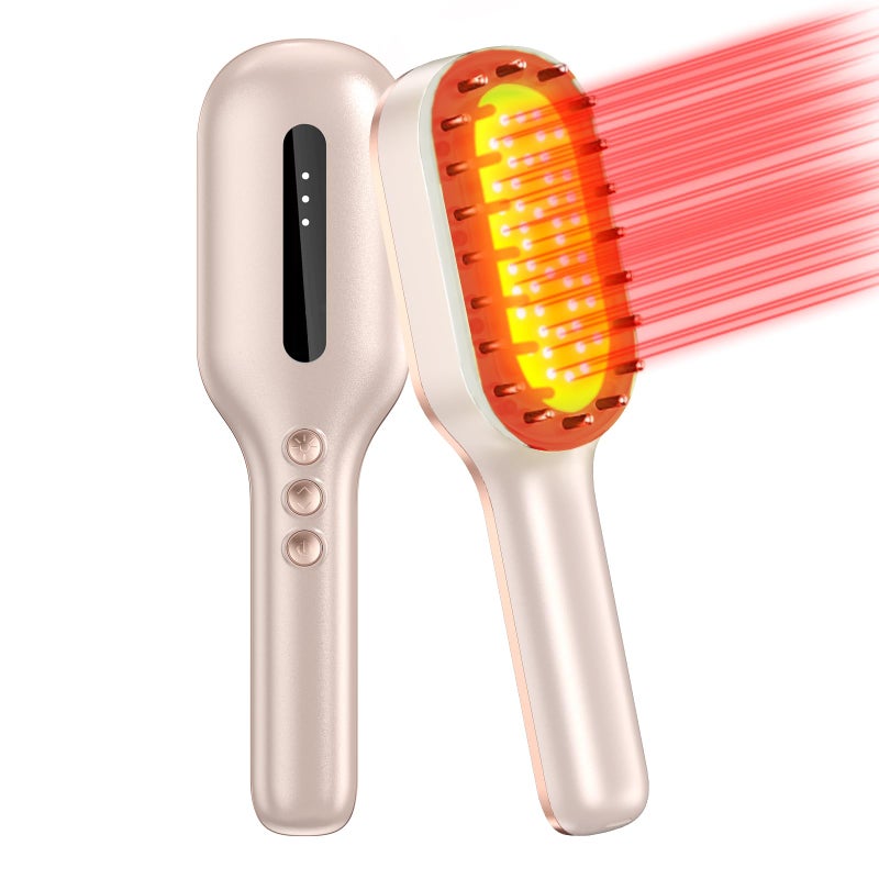 Red and blue light massage hair comb - Image 1