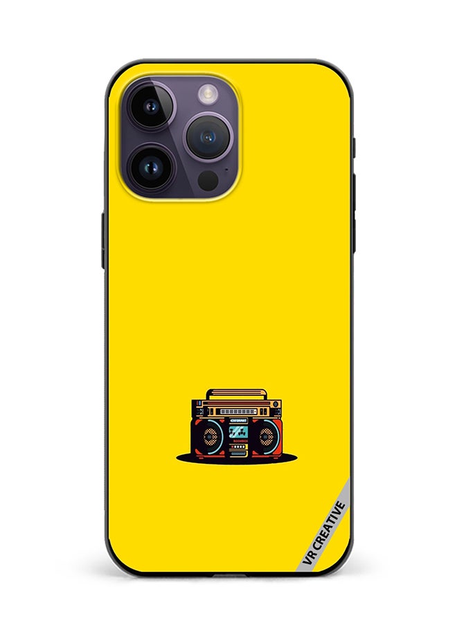 VR CREATIVE Protective Case Cover For Apple iPhone 16 Pro Max Music Design Multicolour