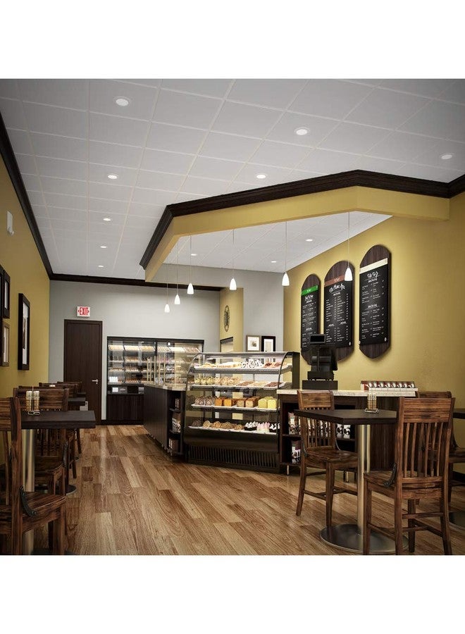 Halo Recessed RL460WH930PK-6PK LED Retrofit RL- 4", 60W Equivalent, Soft White, White, Baffle and Trim Ring, 600 lm, 90CRI - Image 4