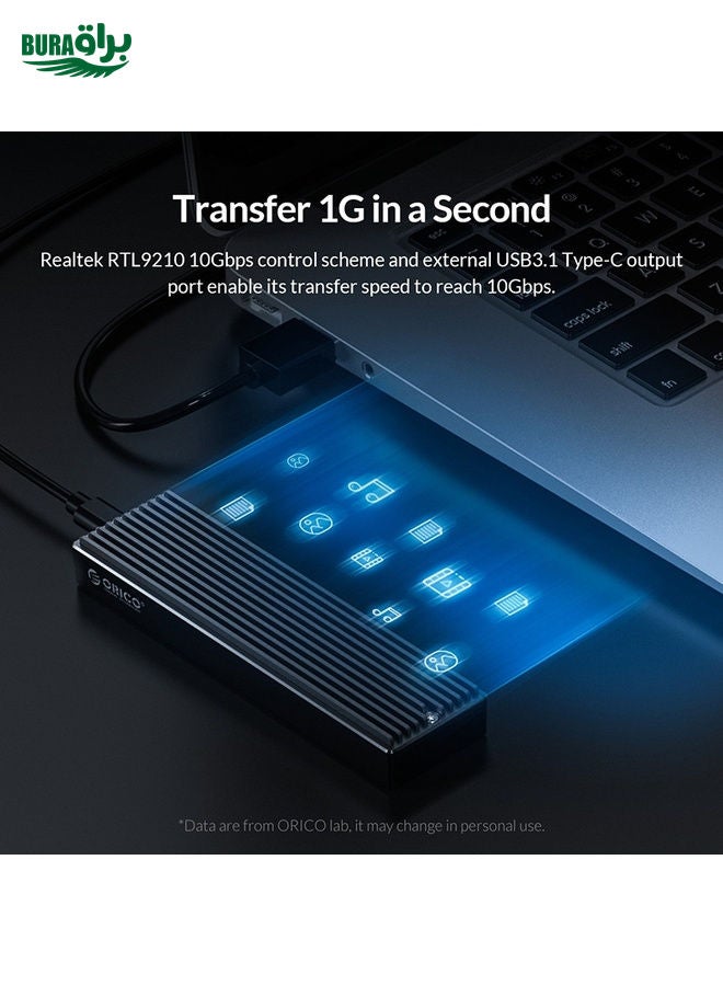 BURAQ ORICO M2PV-C3 M.2 NVMe SSD Enclosure  - Image 3