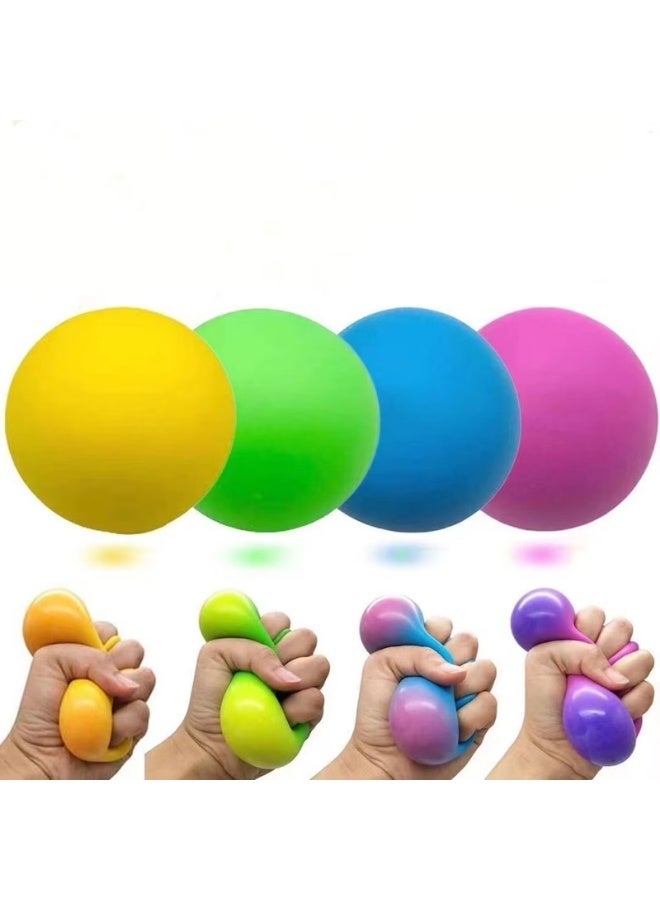 Stress Ball Toys Color Changing, Sensory Squeeze Toys Balls for Teens Kids and Adults Stress Relief Balls for Party (Random, 1pc)