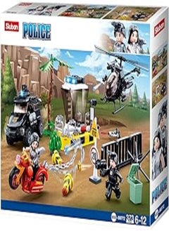 Sluban Sluban Police Border Control 373 Pieces - M38-B0772 