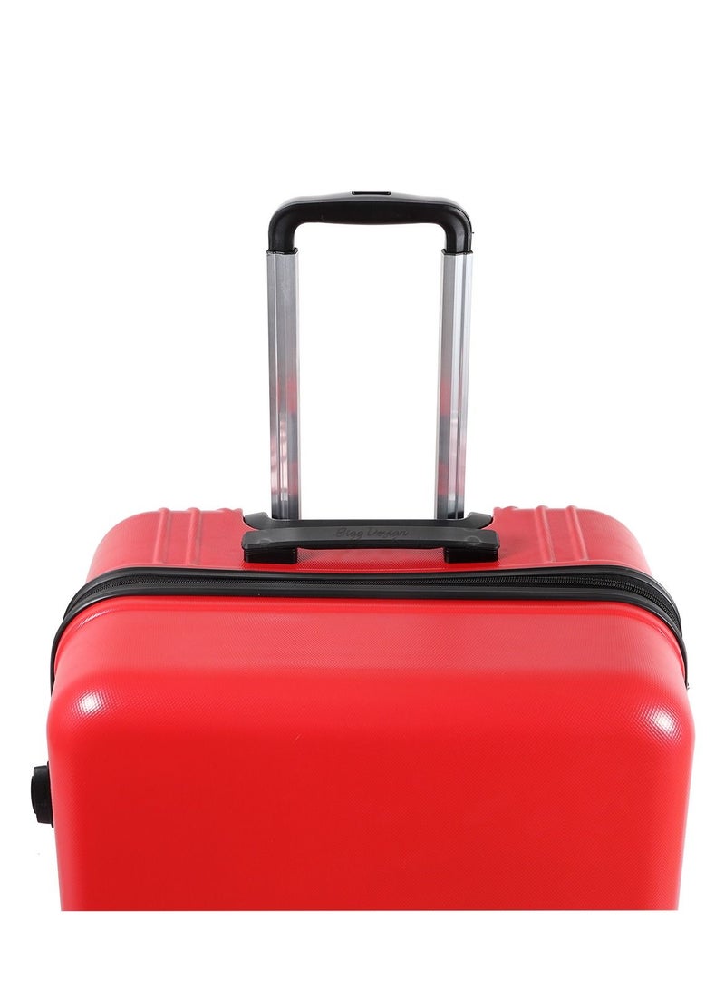 Biggdesign Biggdesign Lightweight Cats Design Carry On Luggage with Spinner Wheel and Lock System Red 28-Inch - Image 5