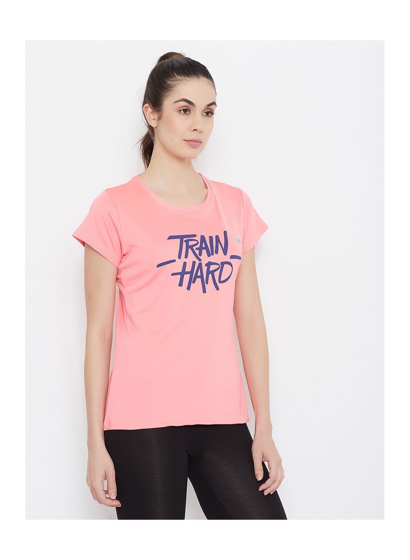 Clovia Comfort Fit Activewear T-shirt  - Image 4