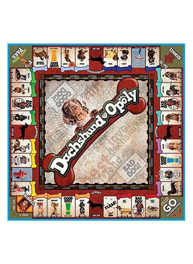 Late for the Sky Dachshund-opoly 15.38 x 10.63 x 2.06 inches - Image 3