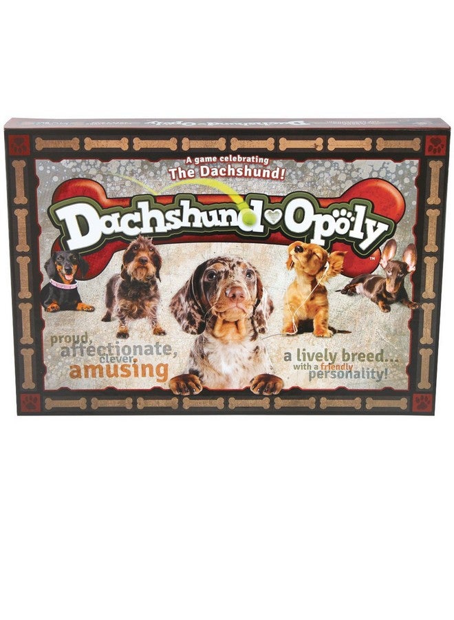 Late for the Sky Dachshund-opoly 15.38 x 10.63 x 2.06 inches - Image 1