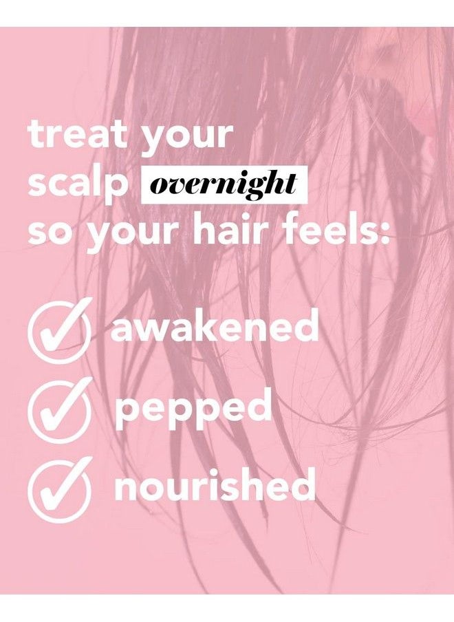 saturday skin - Scalp + Hair Strengthening Peptide Treatment Overnight Serum Awakened Pepped Nourished Thicker Longer For Thin & Dry Hair Collagen Keratin (2.70 Fl. Oz.) - Image 1
