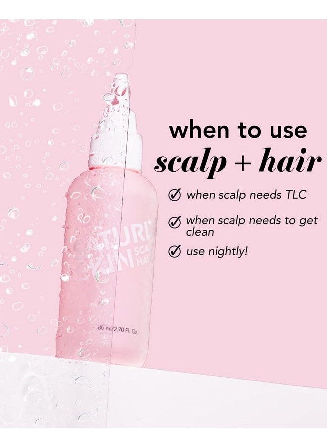 saturday skin - Scalp + Hair Strengthening Peptide Treatment Overnight Serum Awakened Pepped Nourished Thicker Longer For Thin & Dry Hair Collagen Keratin (2.70 Fl. Oz.) - Image 1