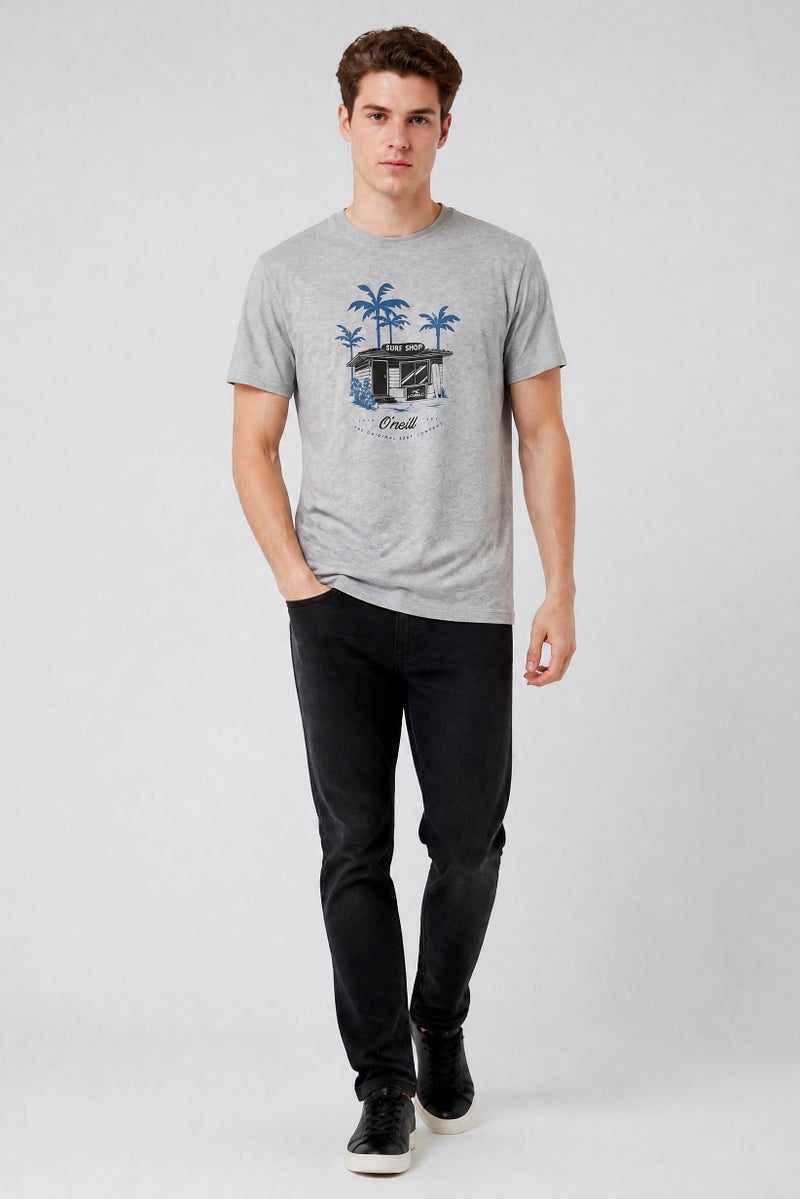 O'NEILL Men 2 Pieces Crew Neck Short Sleeve Brand Logo T-Shirt, Multicolor - Image 5