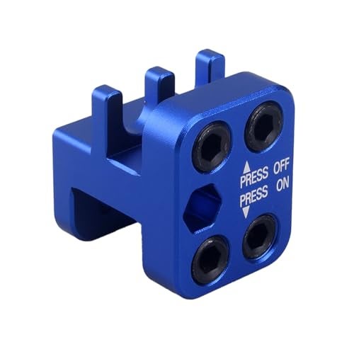 YOMIRACING Master Link Press Tool For Drag Specialties Motorcycle ATV 520 525 530 Bike Chain Tool Motorcycle Chain Tool Motorcycle Chain Rivet ToolBLUE - Image 1