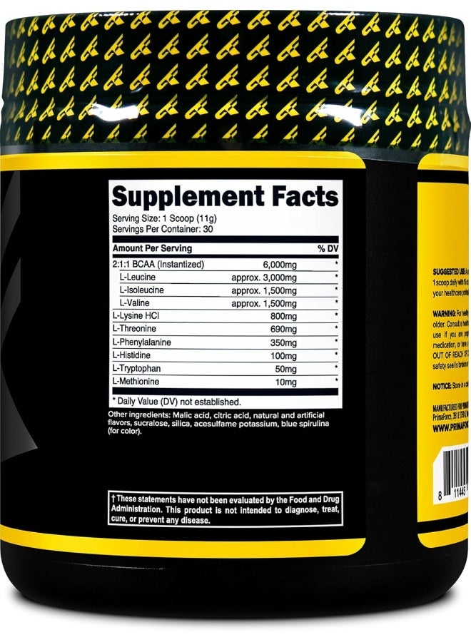 Primaforce EAA Powder (30 Servings, Rocket Pop Flavor) - Essential Amino Acids for Pre/Intra Workout and Recovery - Non-GMO and Gluten Free - Image 4