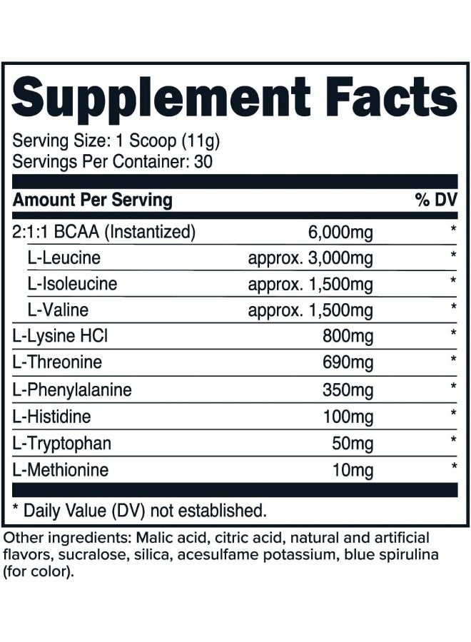Primaforce EAA Powder (30 Servings, Rocket Pop Flavor) - Essential Amino Acids for Pre/Intra Workout and Recovery - Non-GMO and Gluten Free - Image 2