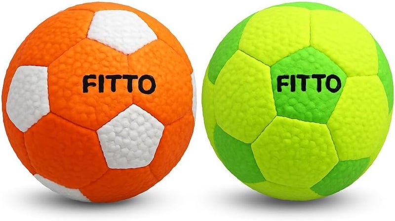 Fitto Mini Football Toy Assorted Colors Soccer Ball for Kids & Adults Indoor Outdoor Play Fun Sports Ball - Image 1