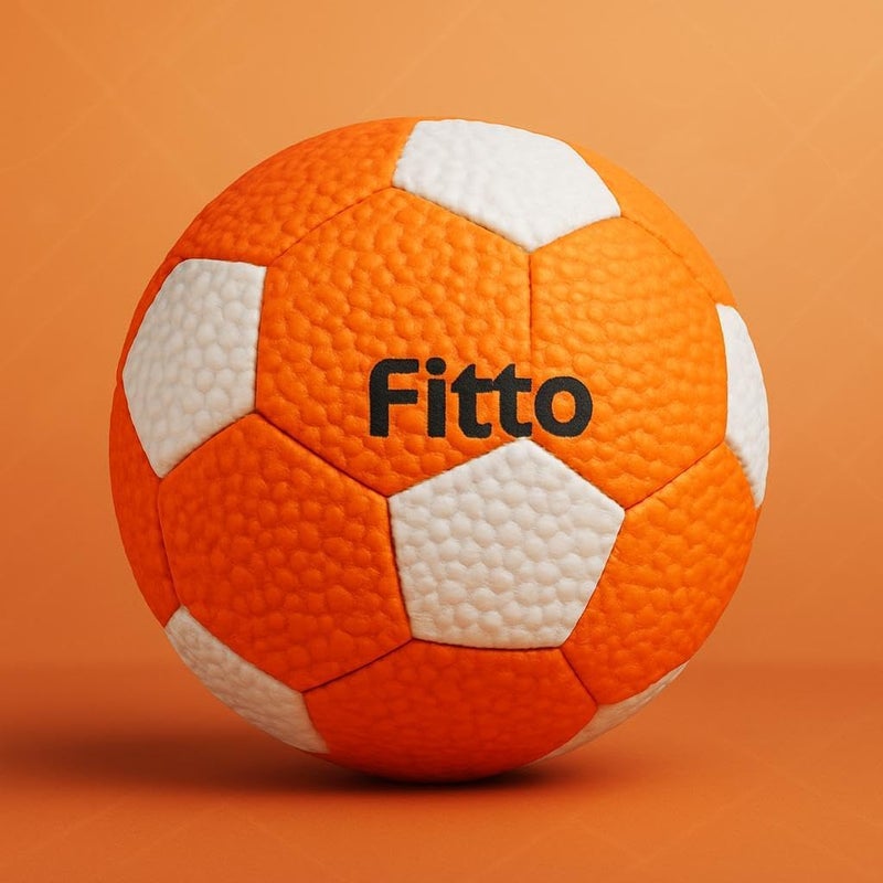 Fitto Mini Football Toy Assorted Colors Soccer Ball for Kids & Adults Indoor Outdoor Play Fun Sports Ball - Image 3