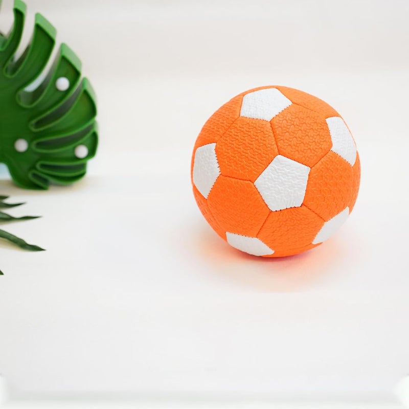 Fitto Mini Football Toy Assorted Colors Soccer Ball for Kids & Adults Indoor Outdoor Play Fun Sports Ball - Image 4