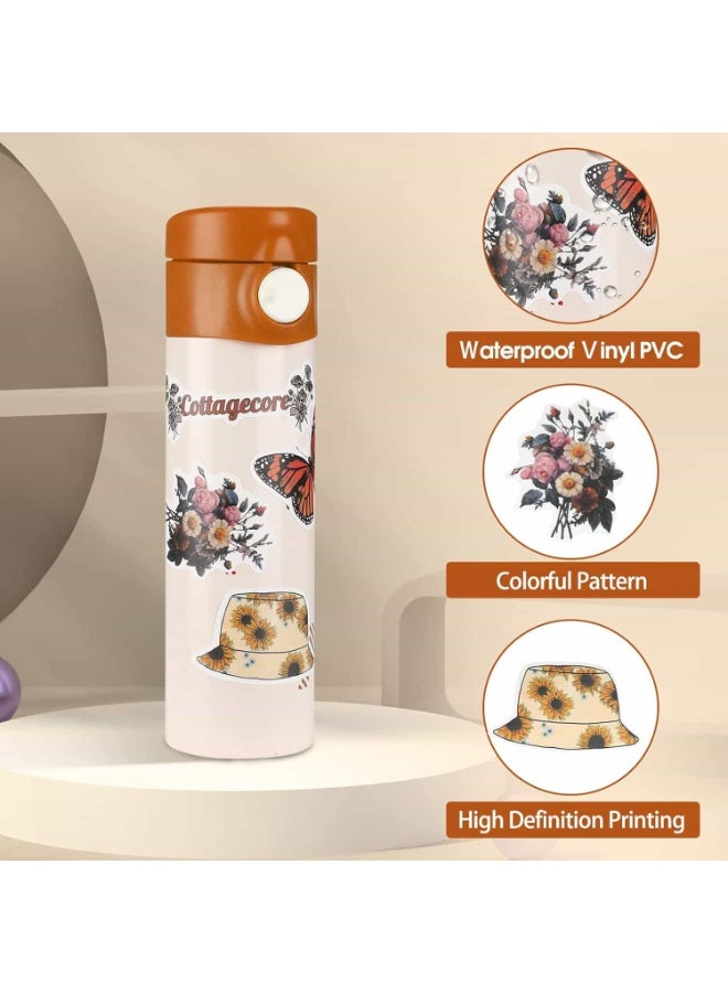 ميتوي 50 قطعة ملصقات خمر للأطفال ، لطيف سكرابوكينغ شارات الفينيل مقاوم للماء ل سجل القصاصات ورقة زجاجة ماء محمول - Image 4