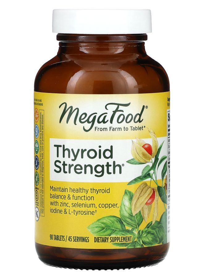 MegaFood Thyroid Strength 90 Tablets