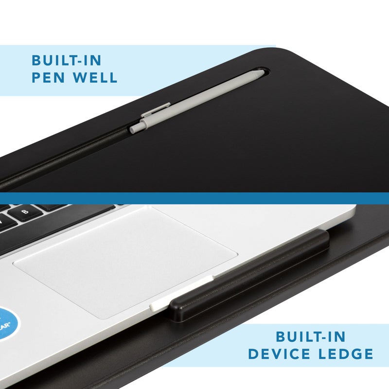LAPGEAR Original Lap Desk â€“ Fits Up to 17â€³ Laptops â€“ Black â€“ Style No. 45148 - Image 4