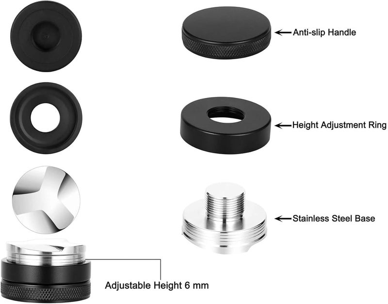 Apexstone 53mm Coffee Distributor, Espresso Distribution Tool, Coffee Leveler Compatible with Breville 54mm Portafilter - Image 4