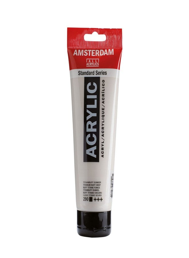 Amsterdam Acrylics 4.1oz Tube - Titanium Buff Deep
