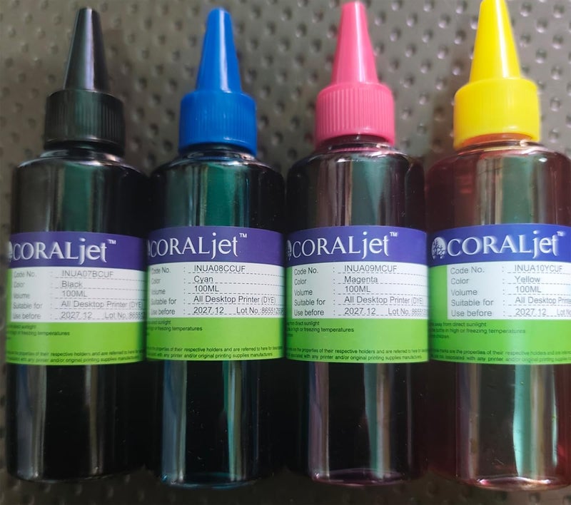 Universal 4 x 100ML Refill Ink Kit for Epson Canon HP Brother Lexmark DELL Kodak Inkjet Printer CISS Cartridge (Black, Cyan, Magenta, Yellow) - Image 5