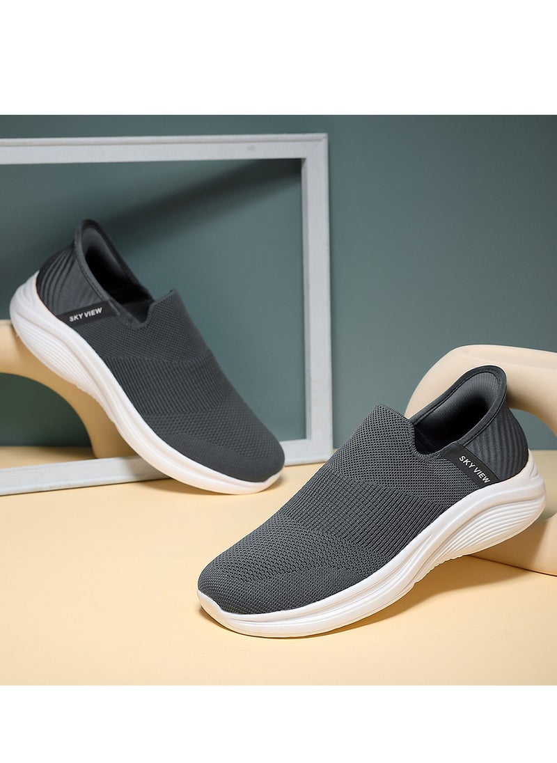 Sky View - Athlesiure Men Sneakers Mesh Workout Running Walking Fashion Light weight Breathable Non Slip Gym Comfort Casual Memory Foam Tennis Jogging Shoes - Image 1