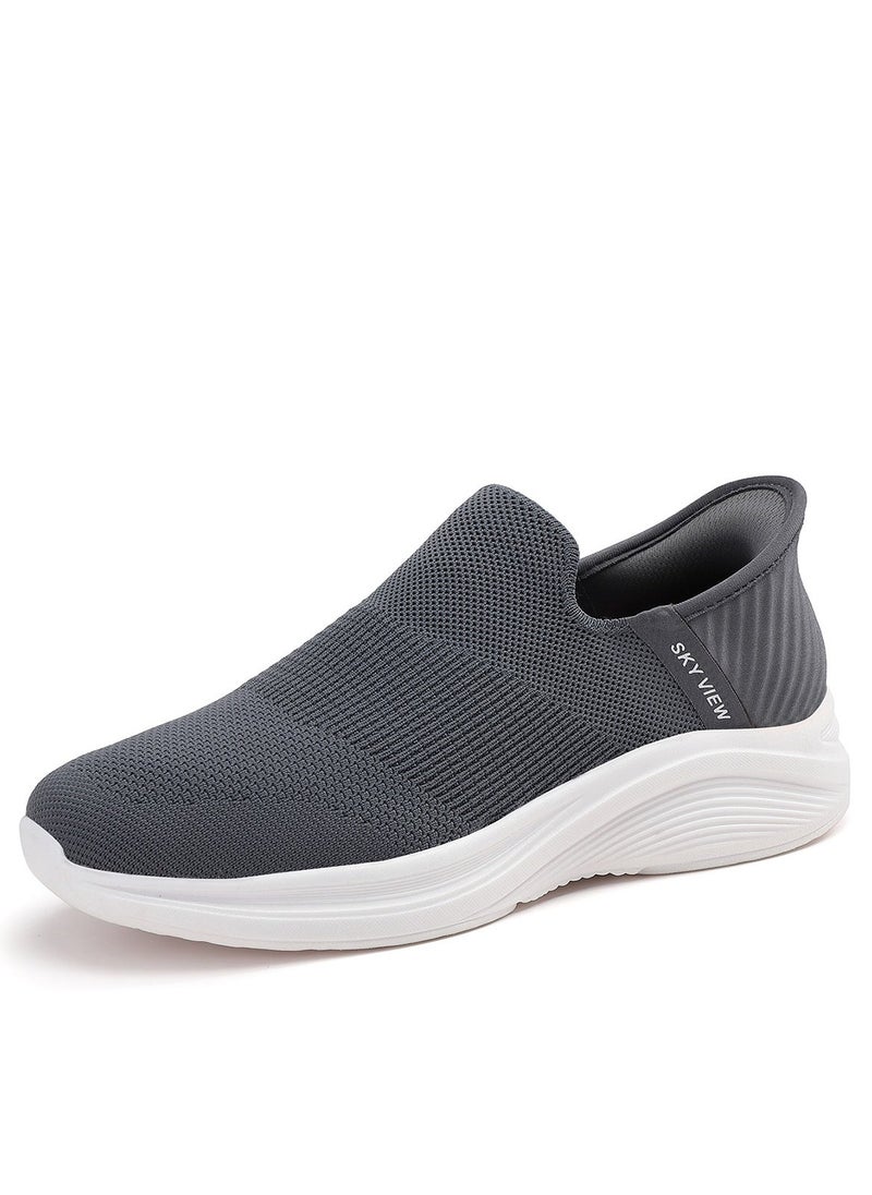 Sky View - Athlesiure Men Sneakers Mesh Workout Running Walking Fashion Light weight Breathable Non Slip Gym Comfort Casual Memory Foam Tennis Jogging Shoes - Image 1