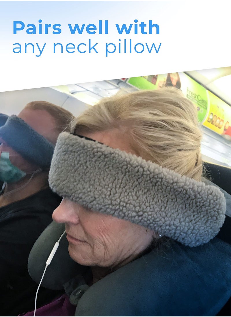 Excefore - The SeatSleeper, Ultimate Travel Pillow Alternative for Comfortable Head Support on Airplanes and in Cars, Say Goodbye to Head Bobbing, Compact and Effective Head Straps for Travel Upright - Image 1