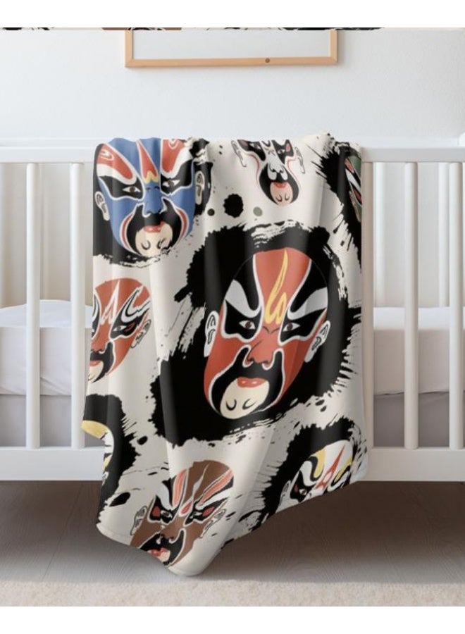 general Baby and children's cartoon flannel thin blanket (warm and comfortable, suitable for sleep, game use) 70cm*100cm - Image 3