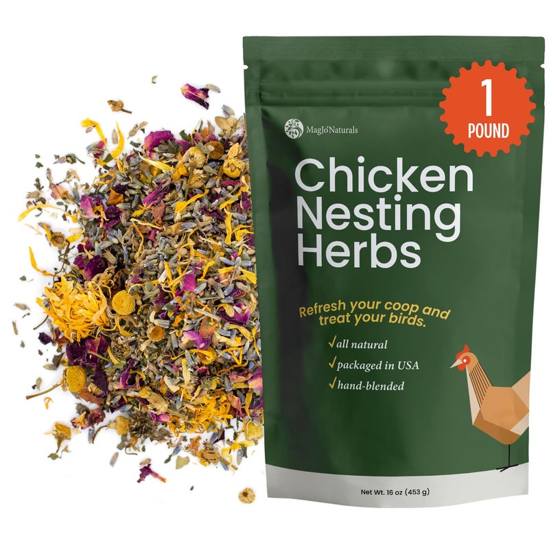 MagJo Chicken Nesting Box Herbs 1lb Coop Accessory - Image 1