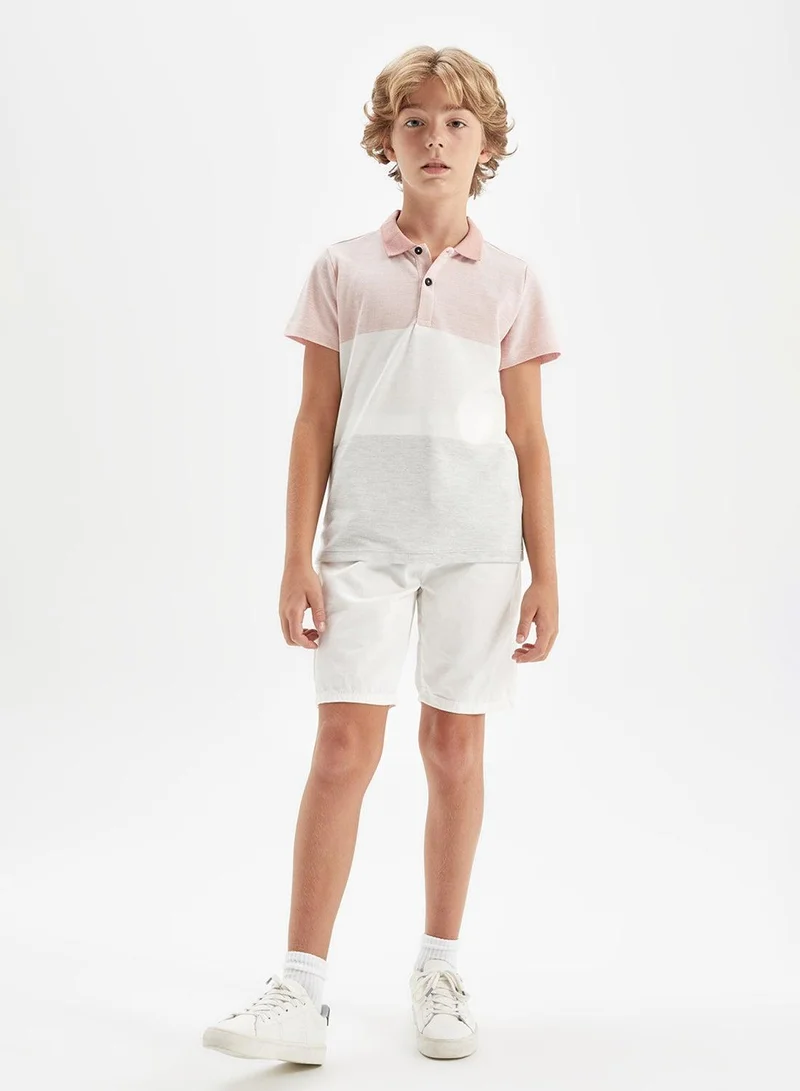 DeFacto Pique Short Sleeve Polo T-Shirt