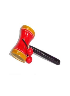 Damroo Rattle Wooden Toy For Newborn Kids (Made In India)