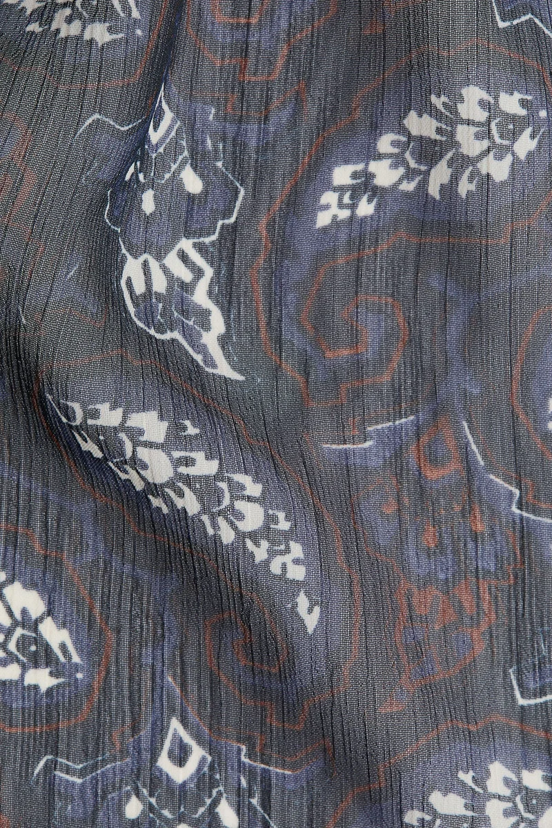 H&M Patterned chiffon blouse