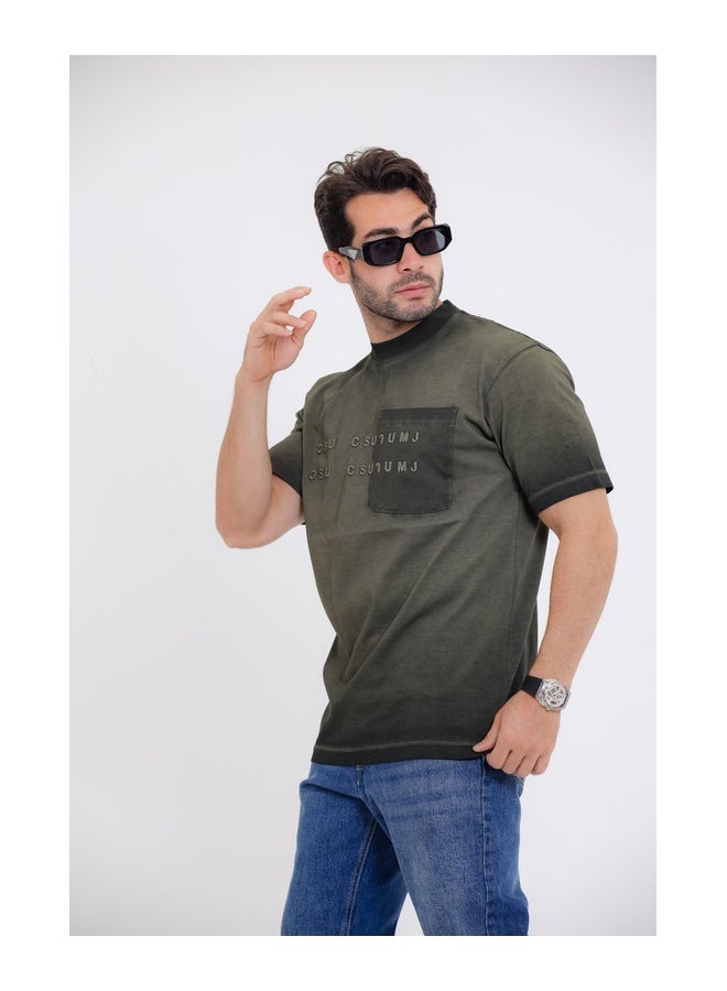 WHITE RABBIT Round Collar Pique T-shirt - Image 4