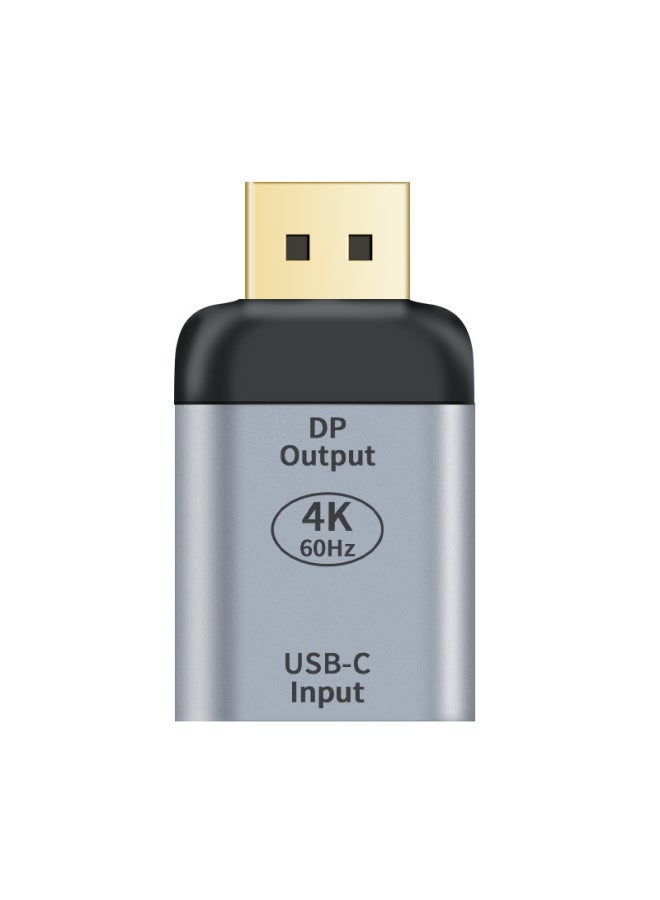 Type-c To Hdtv Adapter For 4k60hz Hd Video Transmission Vga/mdp/gb/mdp Screen Projection High-definition Digital Converter-Color:Type-C Mother To DP Male - Image 1