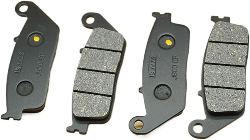 Motorcycle Front Rear Brake Pads Kit 2 Front Pads Compatible With Cbf 600 2004 2011 Non Abs Models