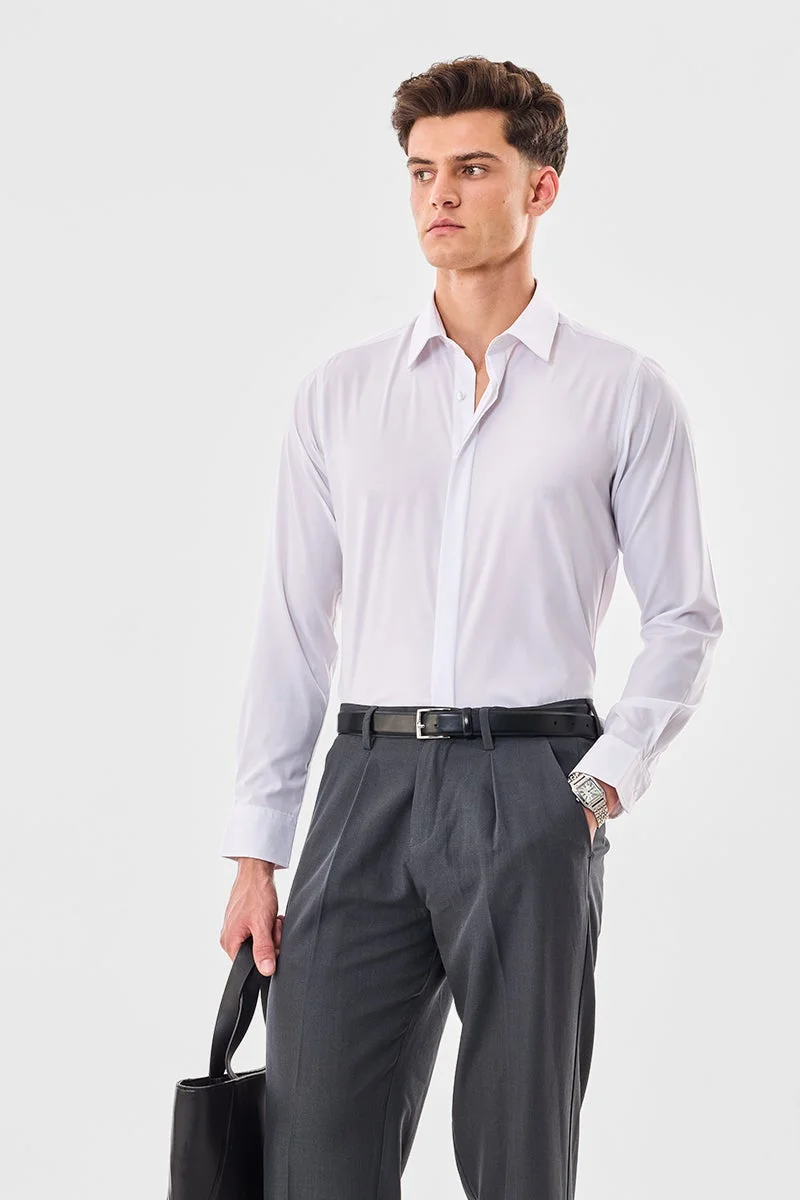 SNITCH Slim Fit Luxe Stretch Shirt