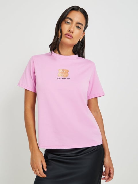 Graphic Printed Regular Fit T-Shirt